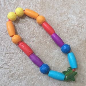 Star Teething Beads Necklace Toy